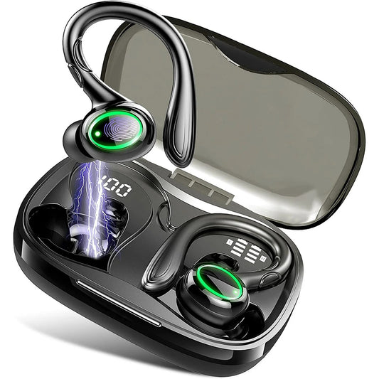 LunaLulinlk Wireless Earbuds, Bluetooth 5.3 Headphones Bass Stereo, Bluetooth Earbuds with Noise Cancelling Mic, IP7 Waterproof in Ear Earphones