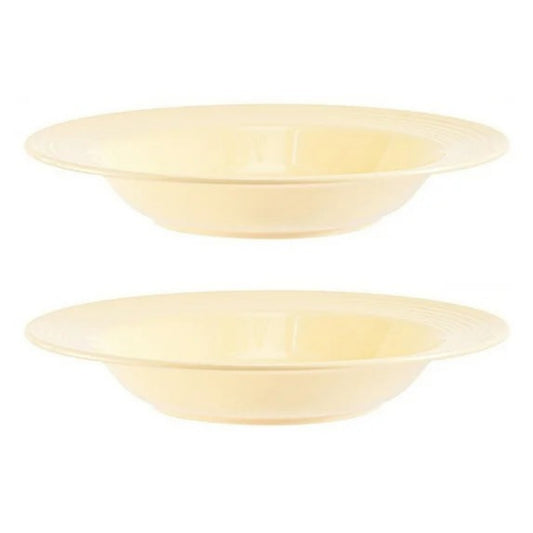 LunaLulinlk Western Plate,White Dinner Plates,12-inch,Durable Ceramic,round Edge Everyday Use, Plastic,White