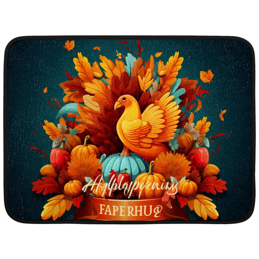 LunaLulinlk Thanksgiving turkey Dish Drying Mats for Kitchen Counter 18in x 16in Thanksgiving Kitchen Decor