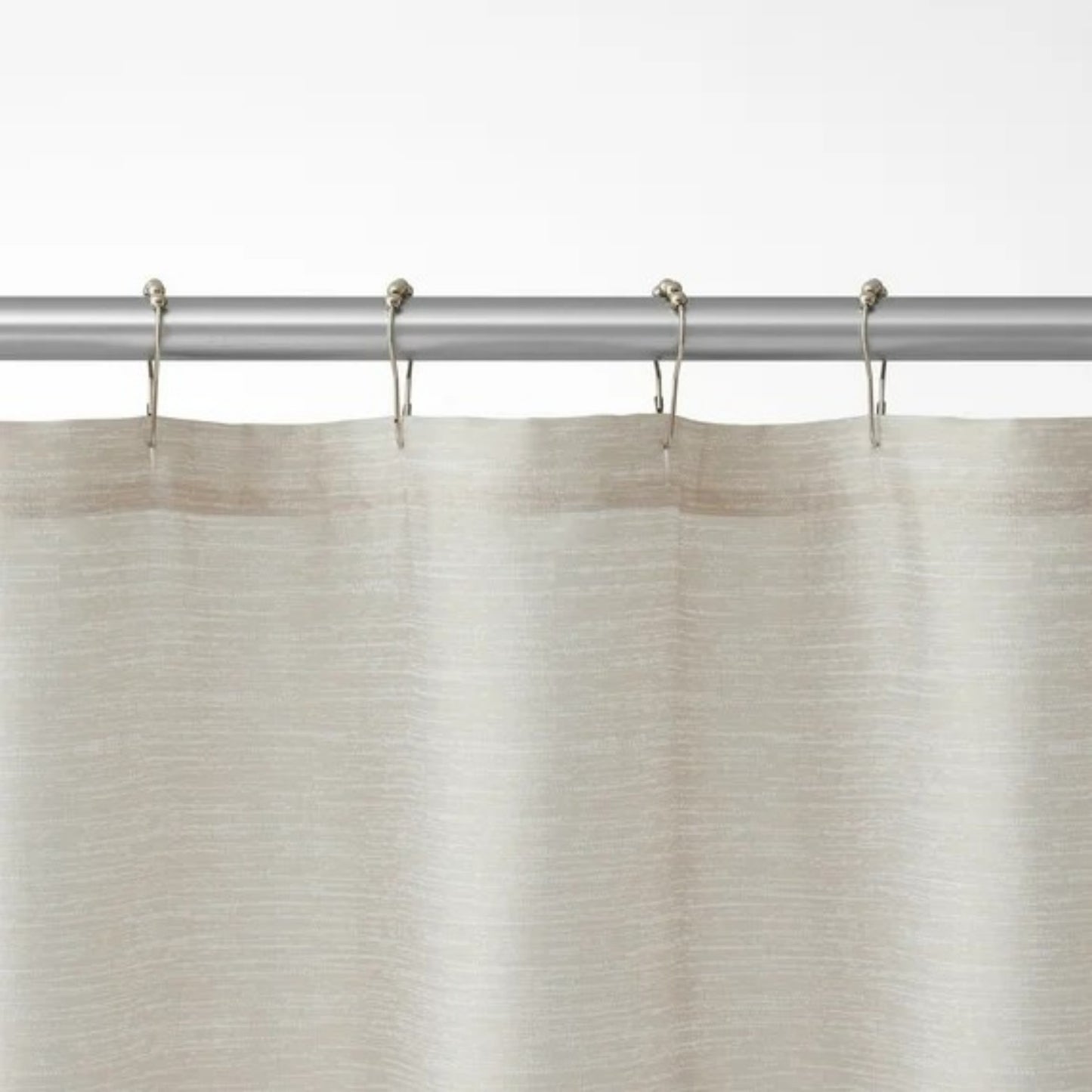 LunaLulinlk Texture Polyester Fabric Shower Curtain