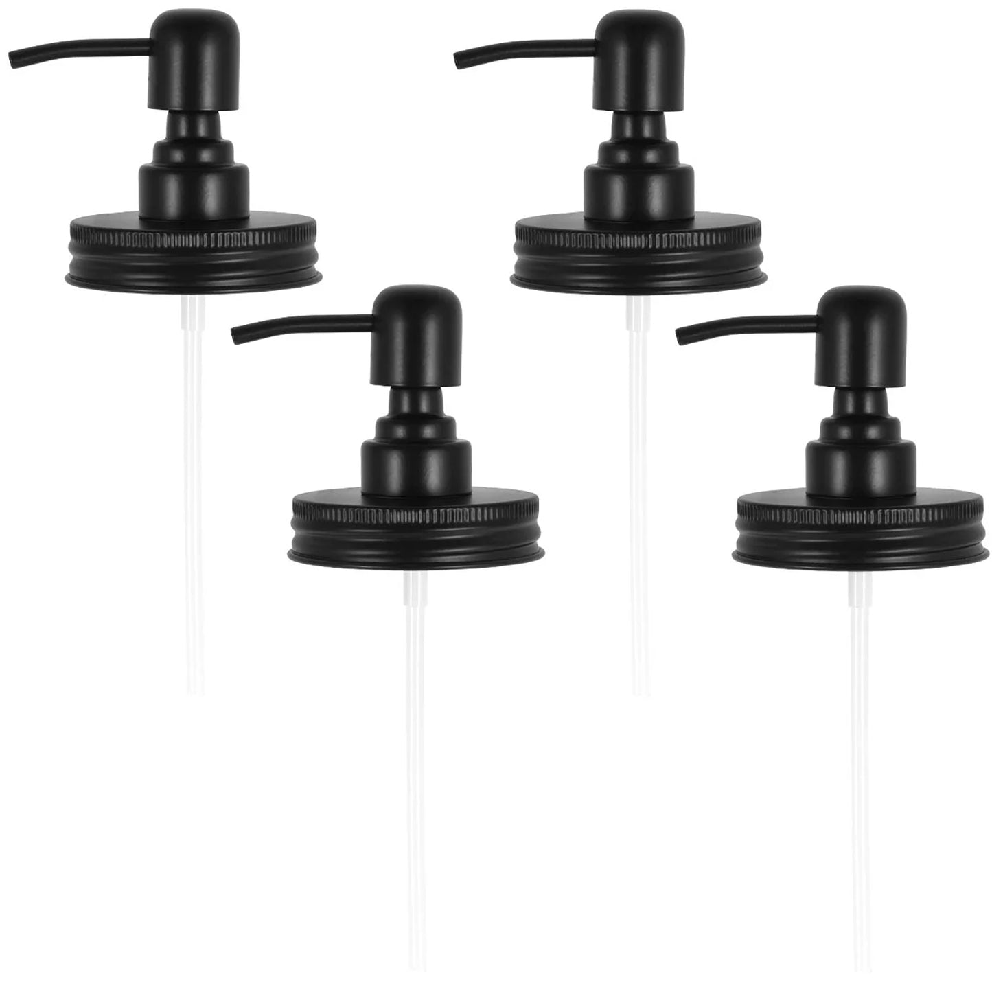 LunaLulinlk Soap Dispenser Cover with Pump Lotion Dispenser Cover Leak-proof and Rust-proof Hand Soap Pump Cover 4 Pack