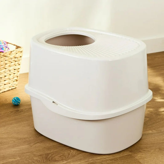 LunaLulinlk Top Entry Cat Litter Box, 1 Count