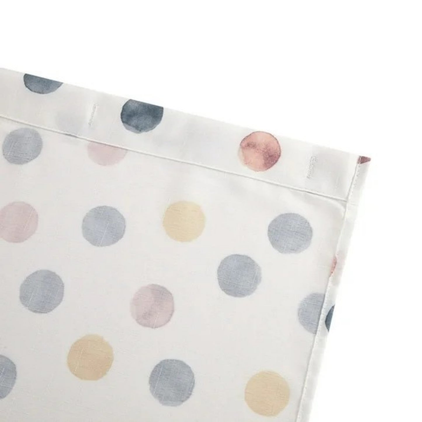 LunaLulinlk Watercolor Dots Shower Curtain, 72" X 72", Polyester