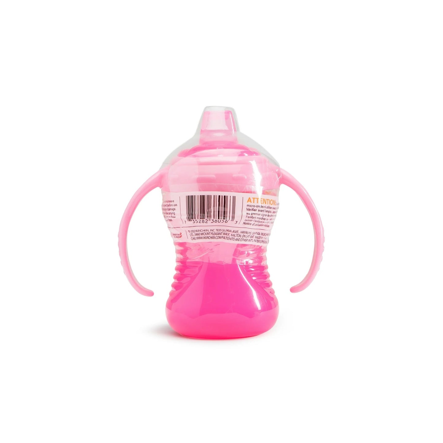 LunaLulinlk Trainer Sippy Cup, 8 oz, Pink, Unisex