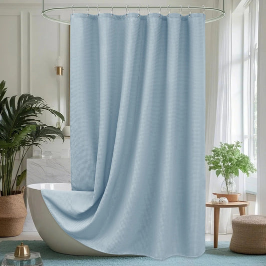 LunaLulinlk Thick Waffle Weave Shower Curtain