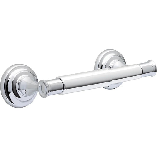 LunaLulinlk Wall Mount Spring-Loaded Toilet Paper Holder in Chrome