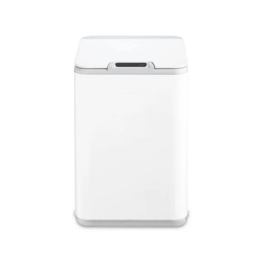 LunaLulinlk Touch-Free Trash Can, 2.6 Gal, Adult, Solid Print, Soft Close, Bathroom, Plastic, 1 Count