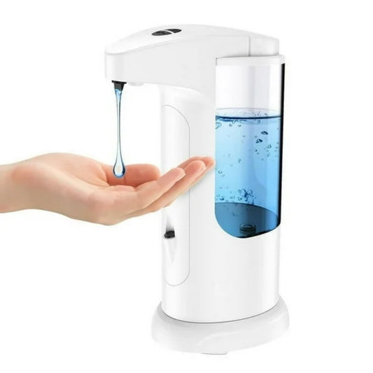 LunaLulinlk Soap Dispenser, Hand Soap Dispenser Waterproof Automatic Soap Dispenser Facial Cleanser Washroom White