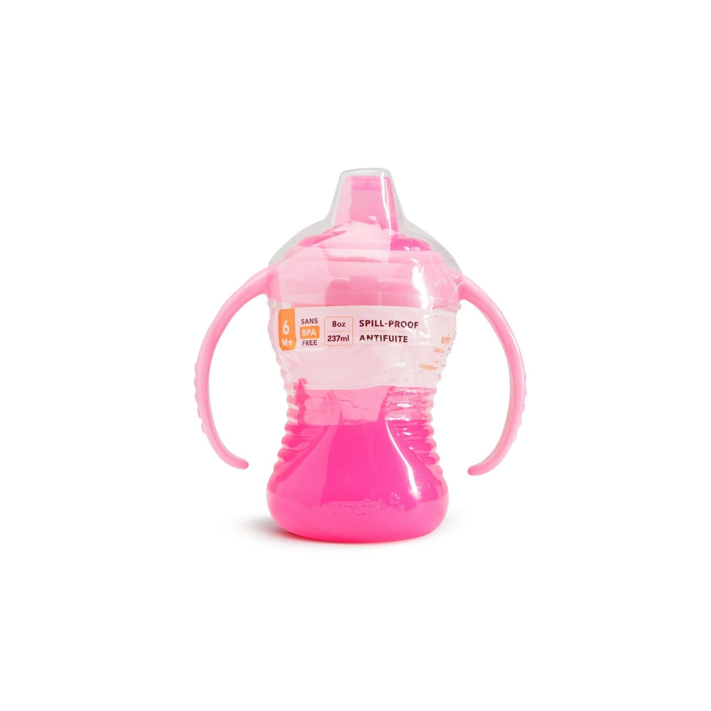 LunaLulinlk Trainer Sippy Cup, 8 oz, Pink, Unisex