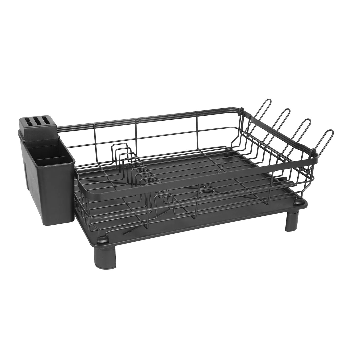 LunaLulinlk Tableware Drain Rack, Countertop Storage Rack