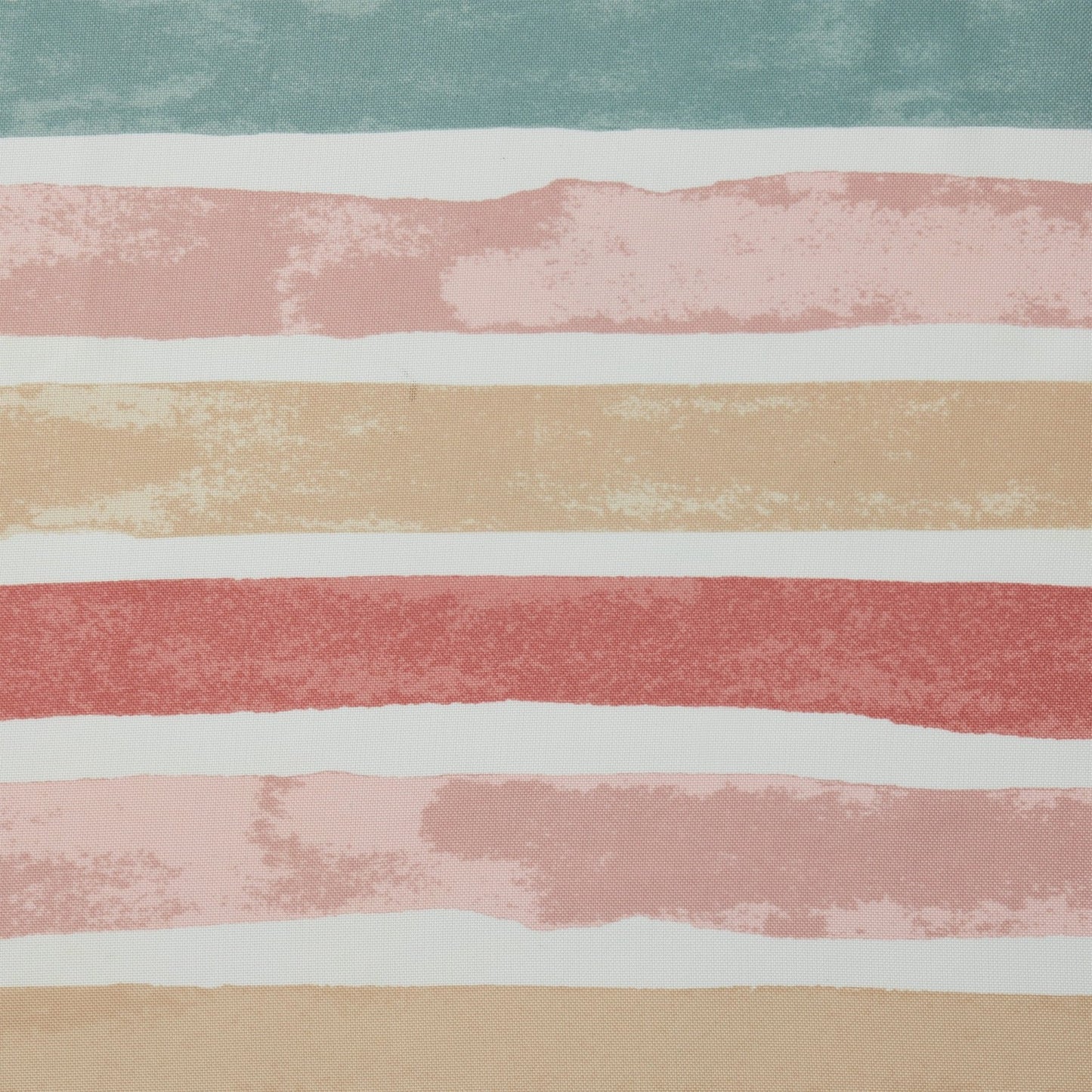 LunaLulinlk Watercolor Multicolor Stripe Polyester Shower Curtain, 72" x 72"