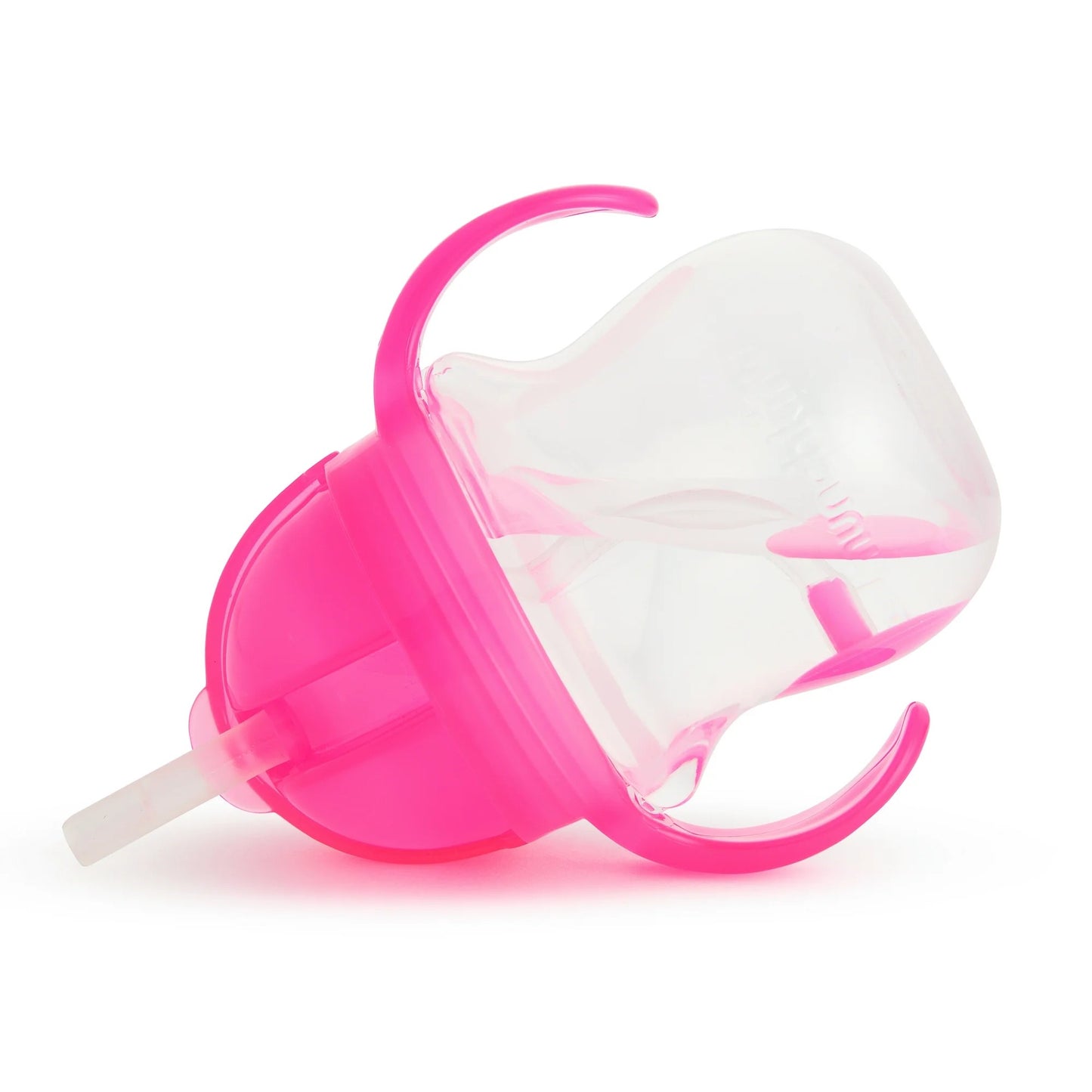 LunaLulinlk Weighted Trainer Sippy Cup with Lid, 7 oz, Pink, Unisex