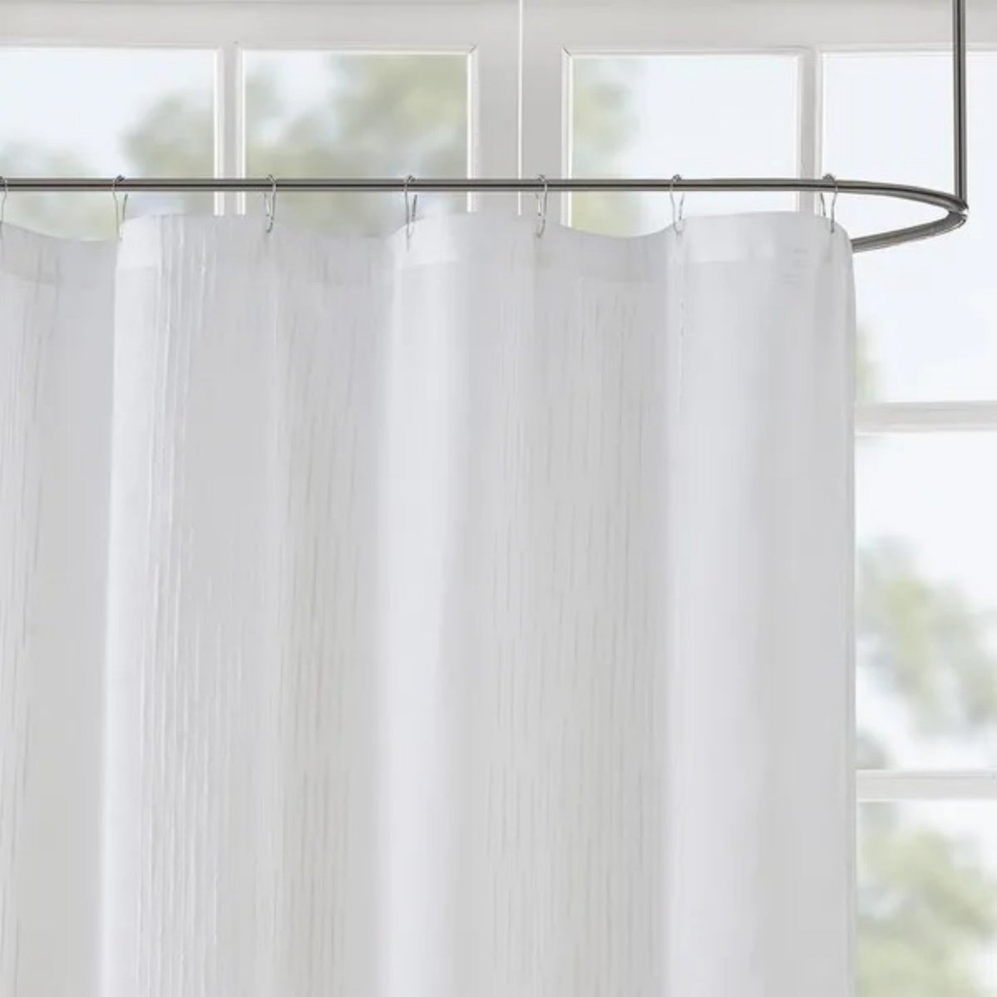 LunaLulinlk Sheer Shower Curtain