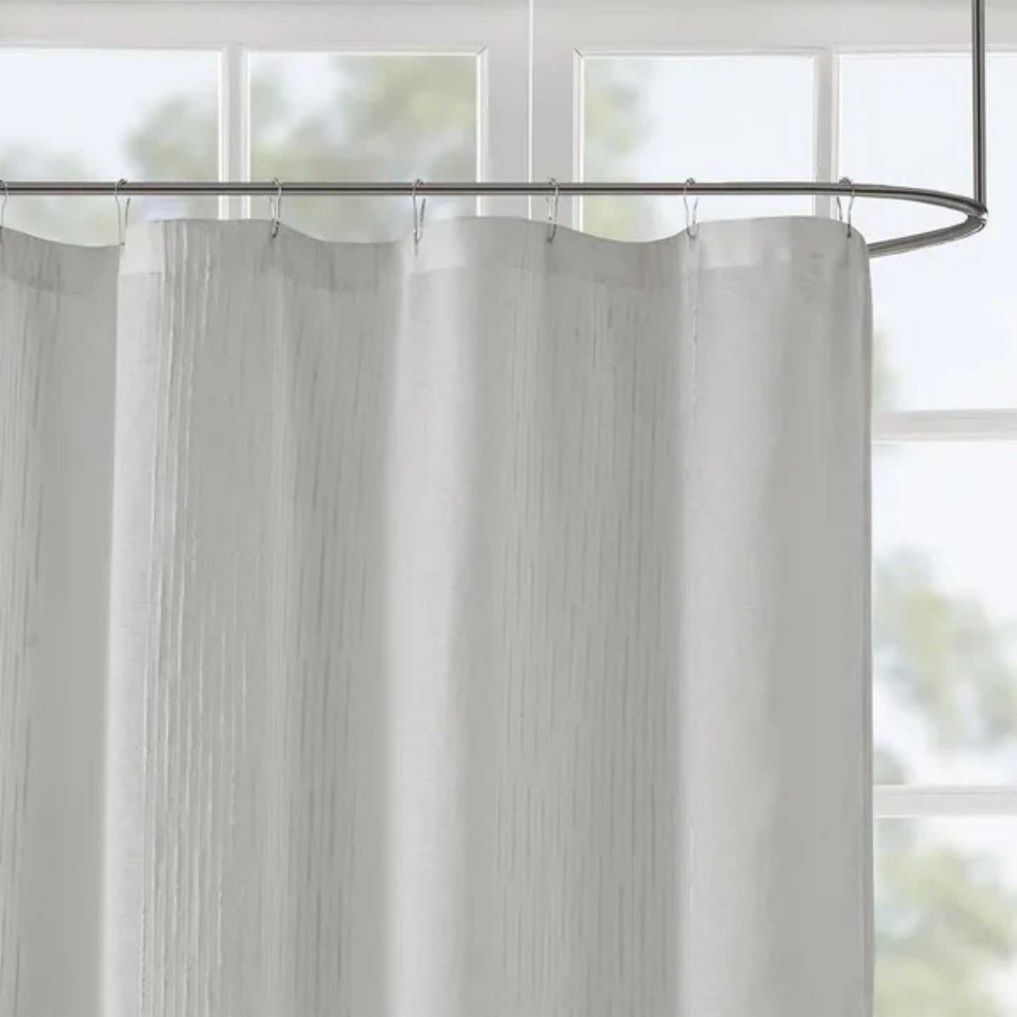 LunaLulinlk Sheer Shower Curtain