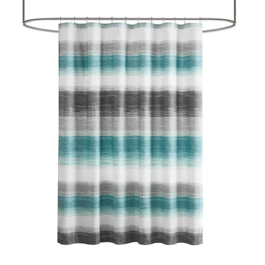 LunaLulinlk Stripe Print Shower Curtain
